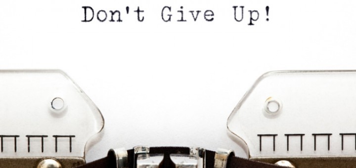 Never, Never...Never Give Up!